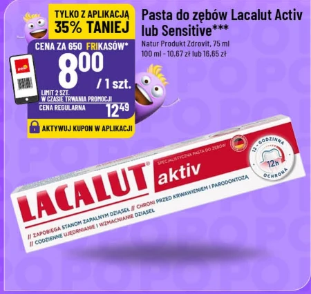 Pasta do zębów Lacalut