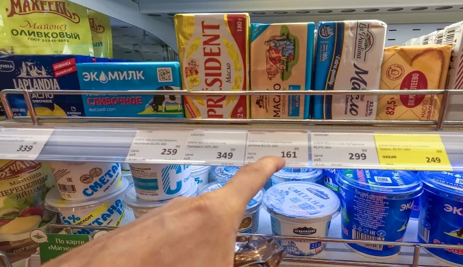 Polak pojechał do Rosji. Zobaczył ceny w sklepach i złapał się za głowę