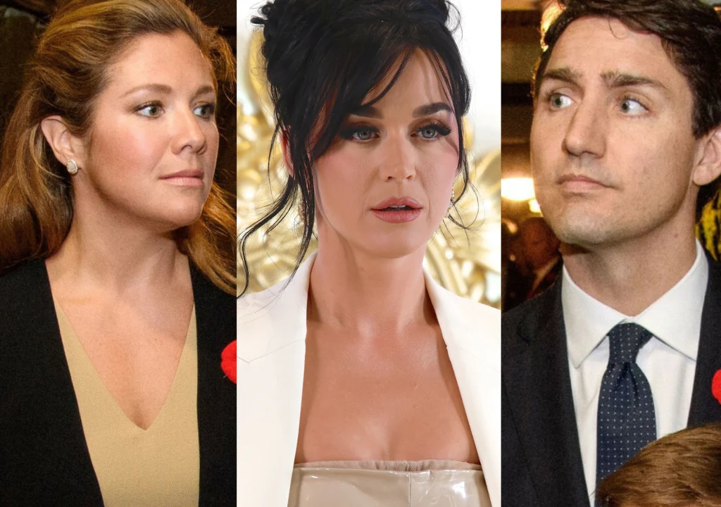 Sophie Grégoire, Katy Perry, Justin Trudeau