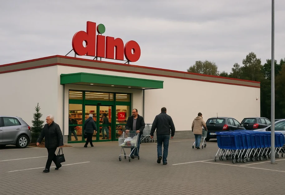Świąteczne dodatki z Dino - /midjourney