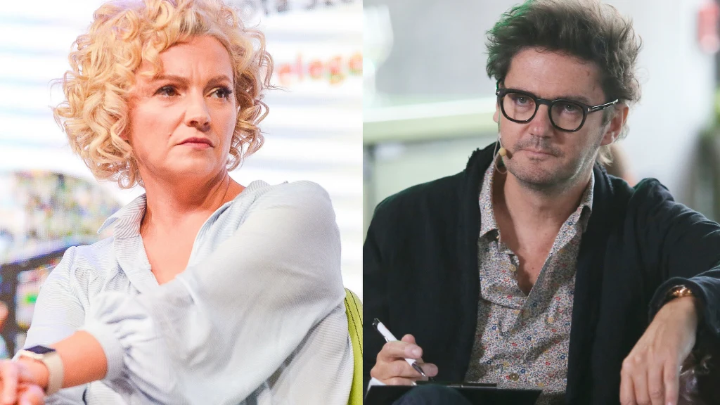 Dorota Szelągowska i Kuba Wojewódzki. 