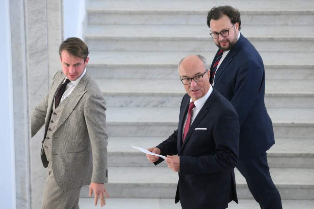 Od lewej: Łukasz Michnik, Włodzimierz Czarzasty, Bartosz Machalica Od lewej: Łukasz Michnik, Włodzimierz Czarzasty, Bartosz Machalica