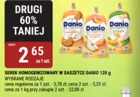 Serek homogenizowany Danio