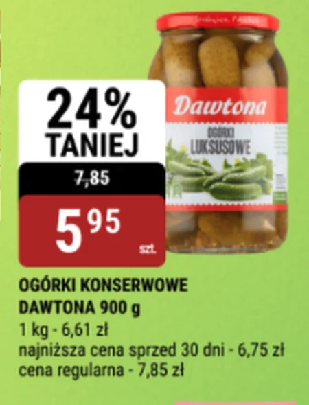 Ogórki konserwowe Dawtona