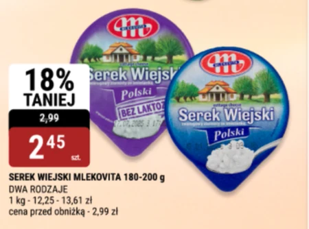 Serek wiejski Mlekovita