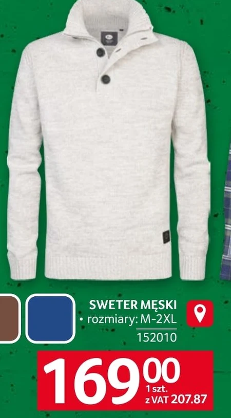 Sweter męski