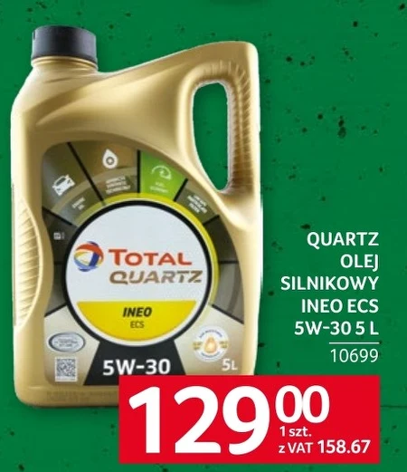 Olej silnikowy Total