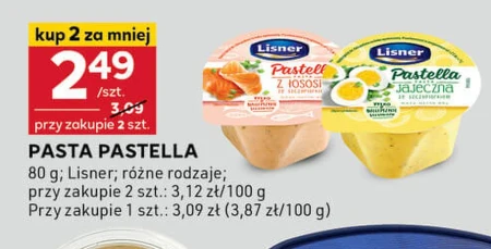 Pasta jajeczna Lisner