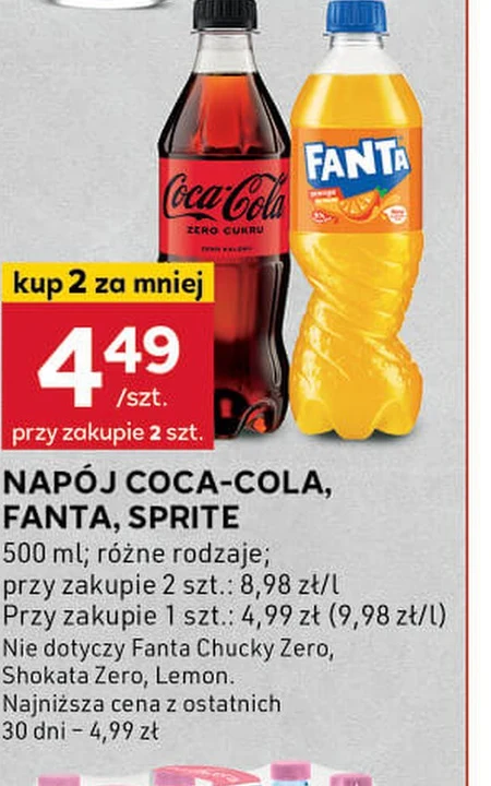 Napój gazowany sprite