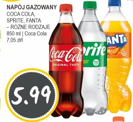 Napój gazowany Coca-Cola