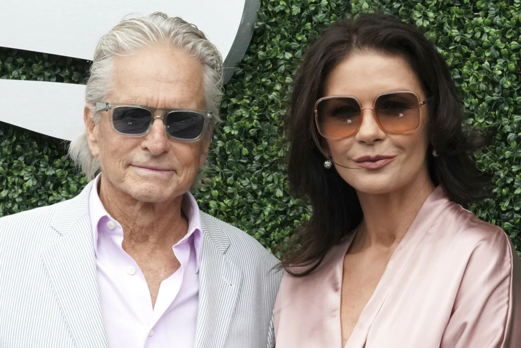 Catherine Zeta-Jones i Michael Douglas