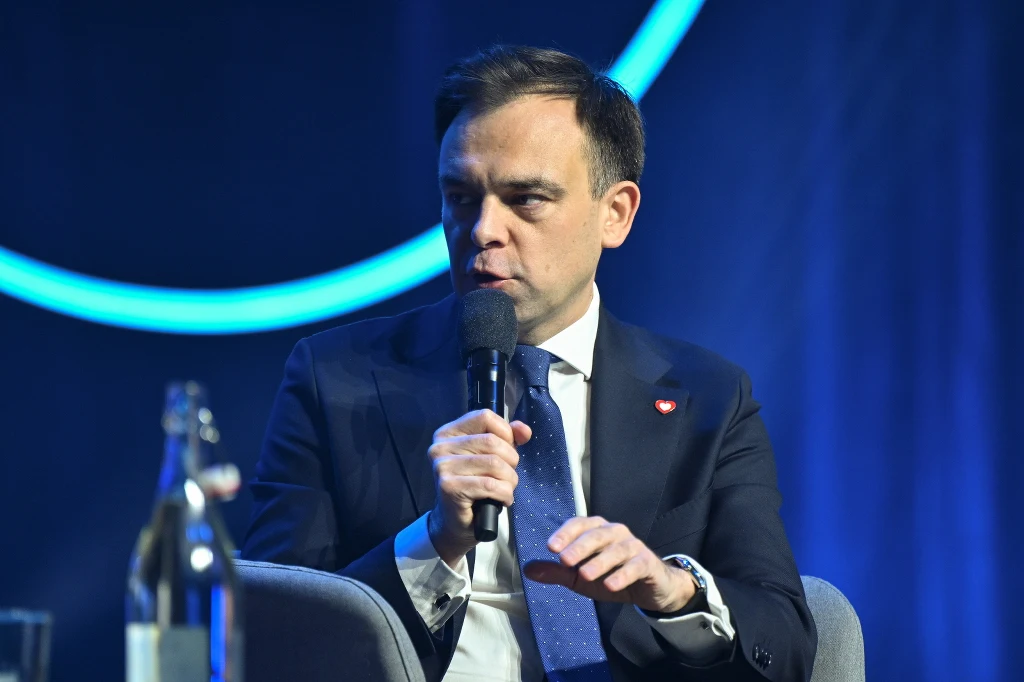 Minister finansów Andrzej Domański