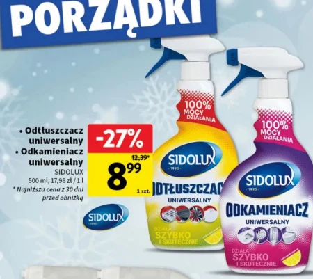 Універсальний засіб для видалення накипу Sidolux