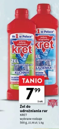 Гель для розблокування труб Kret