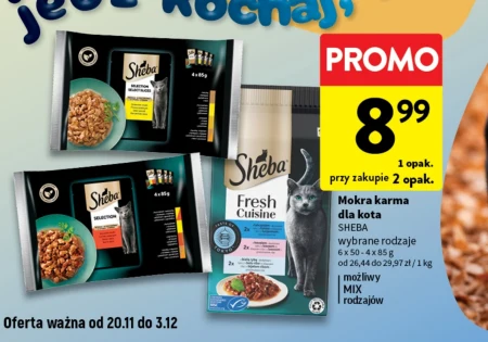 Mokra karma dla kota Sheba