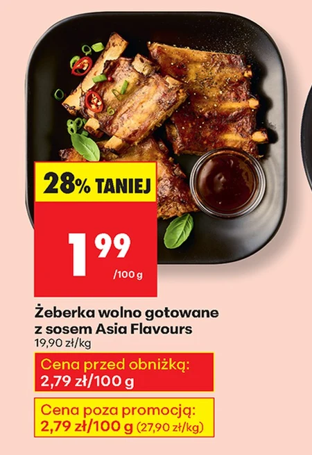 Żeberka Wolno Gotowane