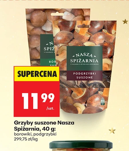Grzyby suszone Nasza Spiżarnia