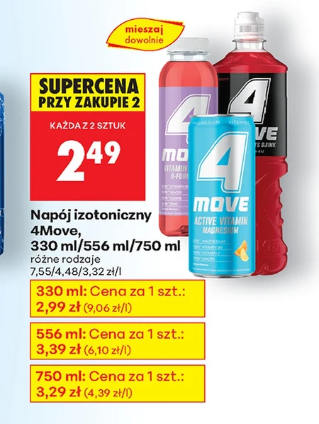 Napój izotoniczny 4Move