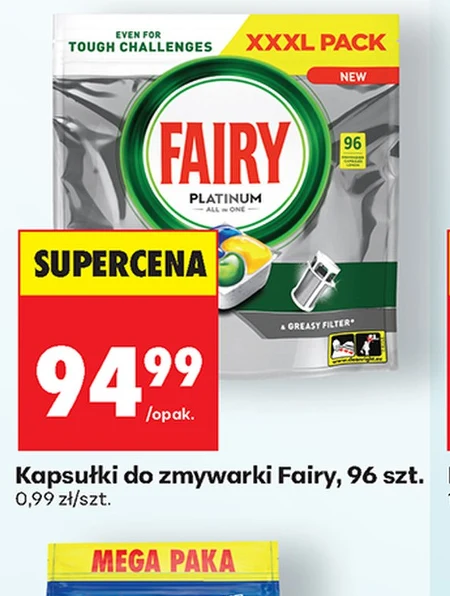 Kapsułki do zmywarki Fairy