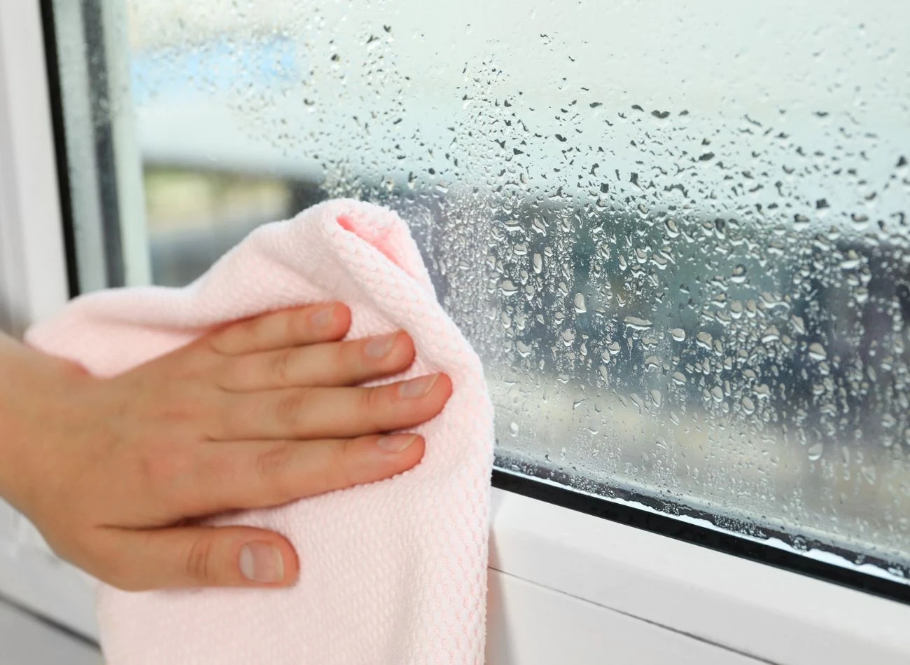 Zaparowane okna w domu są częstym widokiem jesienią i zimą.