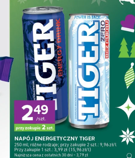 Napój energetyczny Tiger