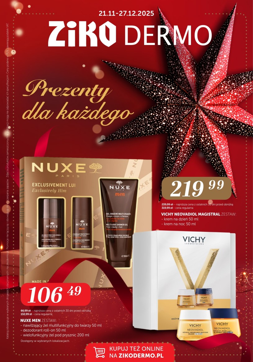 Gazetka promocyjna Ziko Dermo  - ważna od 21. 11. 2025 do 27. 12. 2025