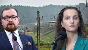 Posłowie PiS pojawili się przy torach. "Niekompetencja" kontra "kręcą show"