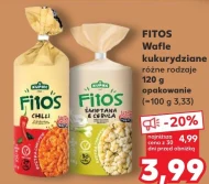 Wafelki kukurydziane Fitos
