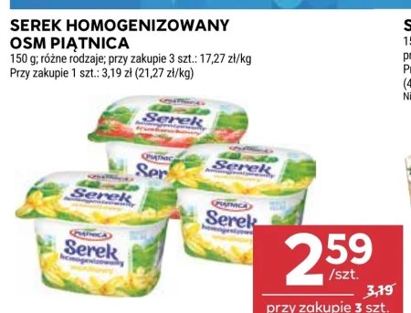 Serek homogenizowany Piątnica