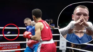 Taki "strzał", że ochraniacz wyleciał. Wkurzony Polak ruszył, zwrot w finale