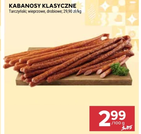 Kabanosy Tarczyński