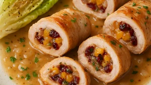 Roladki z indyka od Mateusza Gesslera - aromatyczne i efektowne danie na jesienny obiad