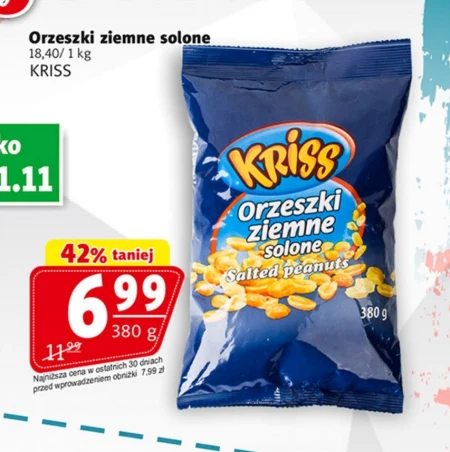 Orzeszki ziemne Kriss
