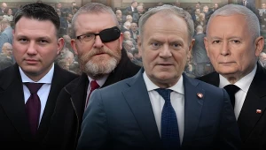 Według nowego sondażu rośnie przewaga KO nad PiS, a w Sejmie znalazłoby się pięć partii 
