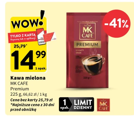 Kawa mielona MK Cafe