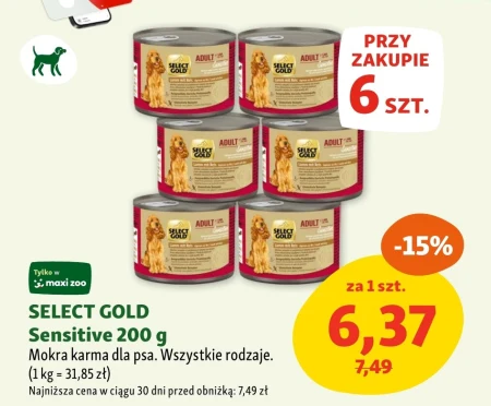 Karma dla psa Select Gold