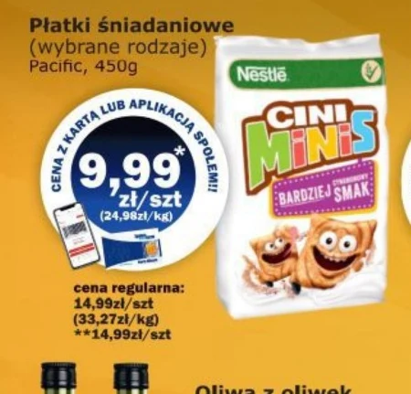 Płatki śniadaniowe Nestle