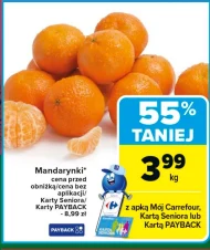 Mandarynki Carrefour