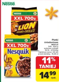 Płatki śniadaniowe Nestle