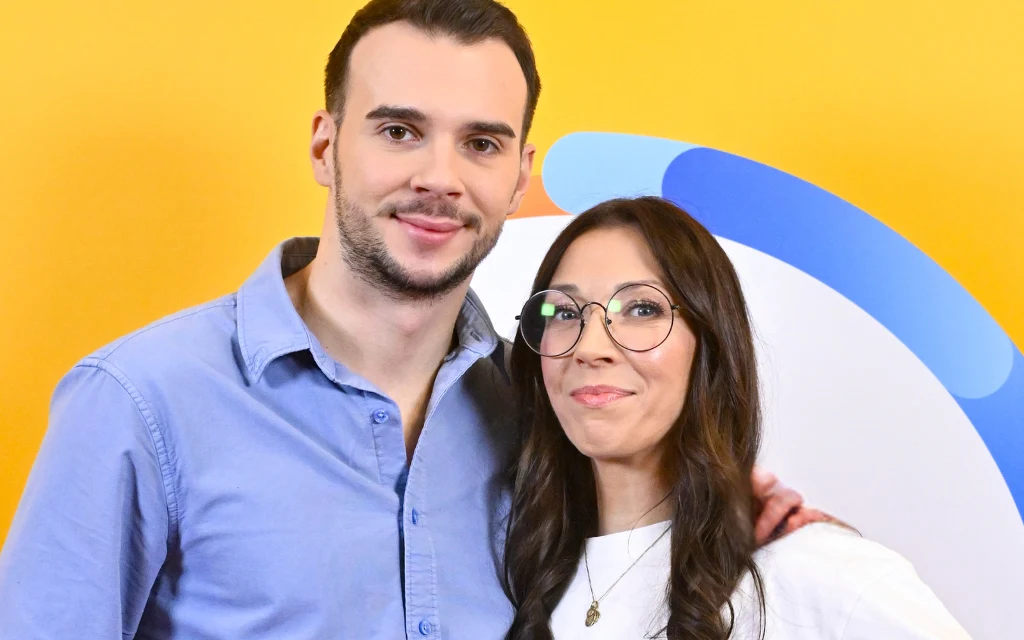 Ada Borek i Albert Kosiński tworzą zgrany duet przyjaciół 