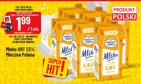 Молоко Mleczna Polana