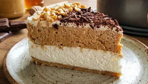 ​Warstwowy śmietanowiec z orzechami i czekoladą. Słodka propozycja Jurka Sobieniaka