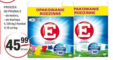 Proszek do prania E