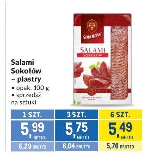 Salami Sokołów niska cena