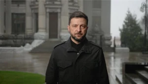 Prezydent Ukrainy Wołodymyr Zełenski