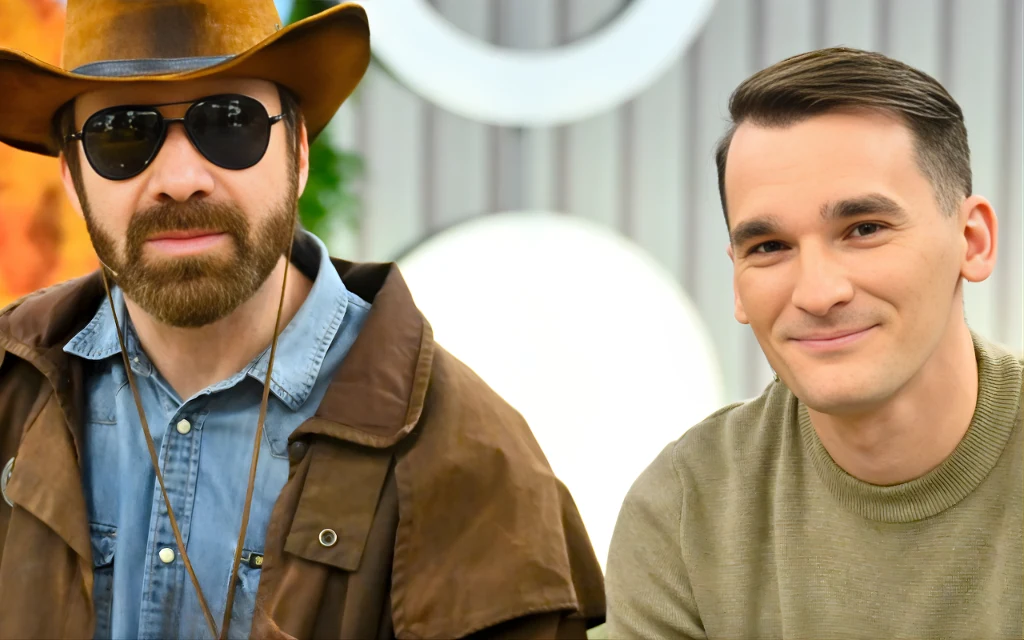 Norbert Wojtysiak i Marcin Olpiński