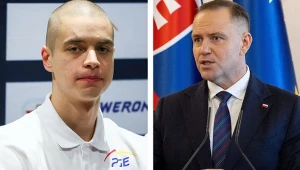 Władimir Semirunnij i prezydent RP Karol Nawrocki (Źródło: East News/AFP)