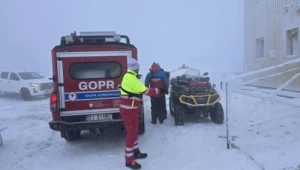 Akcja ratunkowa niemieckiej turystki u podnóża Śnieżki