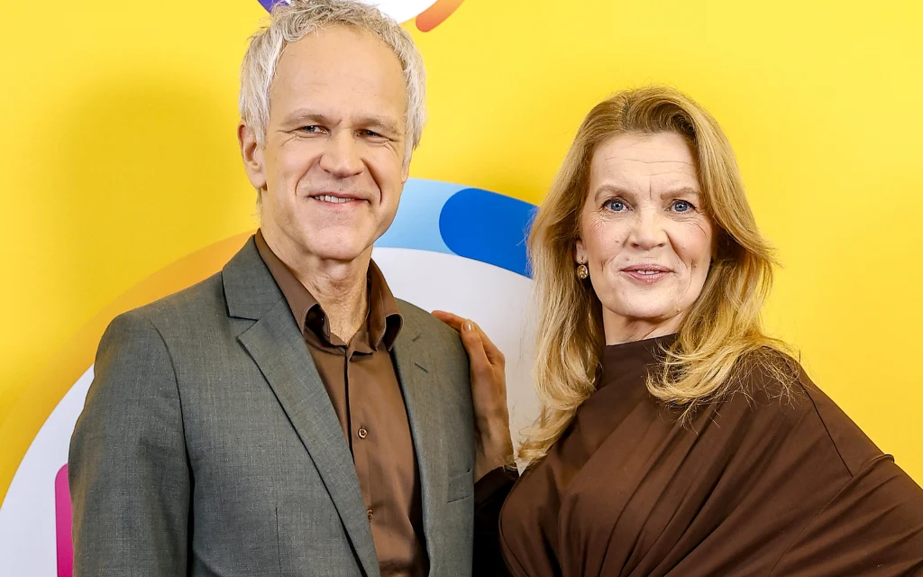 Dorota Chotecka-Pazura i Radosław Pazura w "halo tu polsat"