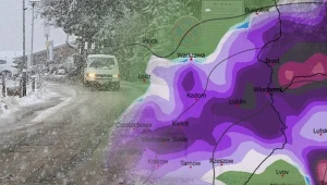 Kolejna fala opadów śniegu, sypią się alerty. "Zachowaj ostrożność"